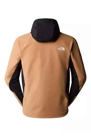 Veste à capuche Softshell M AO - Marron clair