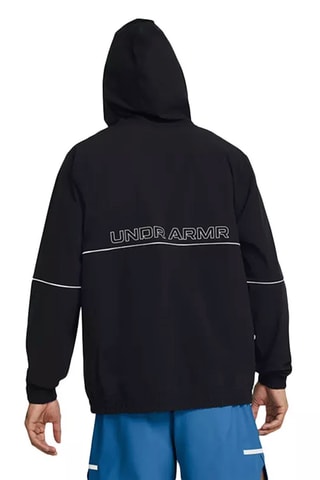 Veste à capuche Zone Woven - Noir