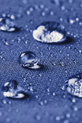 Veste à capuche - Bleu