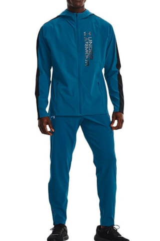 Coupe-vent à capuche Outrun Storm - Bleu