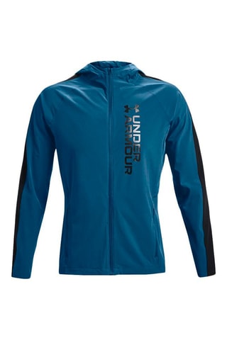 Coupe-vent à capuche Outrun Storm - Bleu