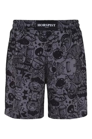 Short de bain - Noir et anthracite