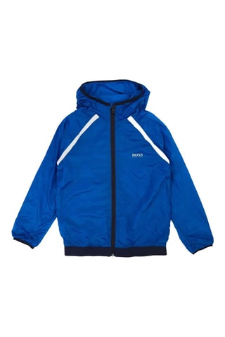 Blouson à capuche - Bleu pétrole