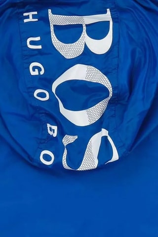 Blouson à capuche - Bleu pétrole