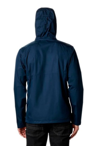 Coupe-vent à capuche Inner Limits II - Bleu marine