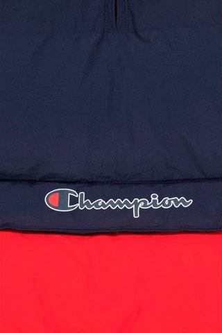 Blouson - Bleu et rouge