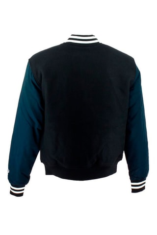 Bomber - Noir et bleu pétrole