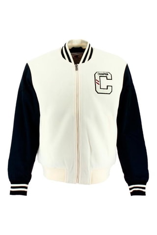 Bomber - Beige et noir