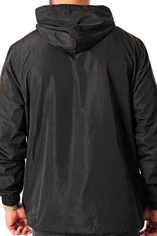 Coupe-vent à capuche Los Angeles Lakers - Noir