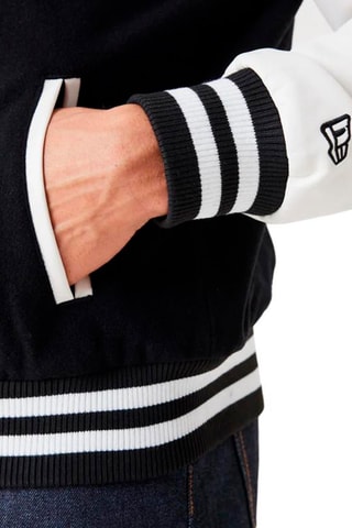 Teddy en laine MLB Wordmark Varsity Chicago White Sox - Noir et blanc