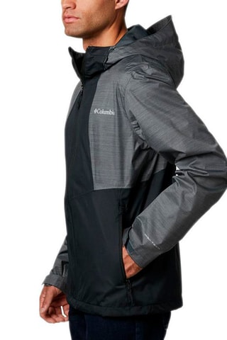 Coupe-vent à capuche Inner Limits II - Gris et noir