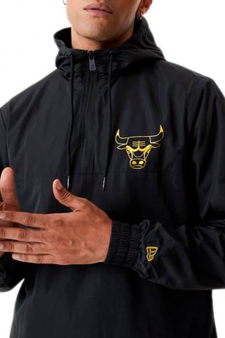 Coupe-vent à capuche Chicago Bulls - Noir