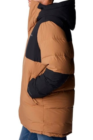 Parka à capuche Down - Marron et noir