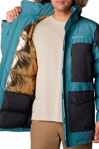 Parka à capuche Marquam Peak Fusion - Bleu et noir