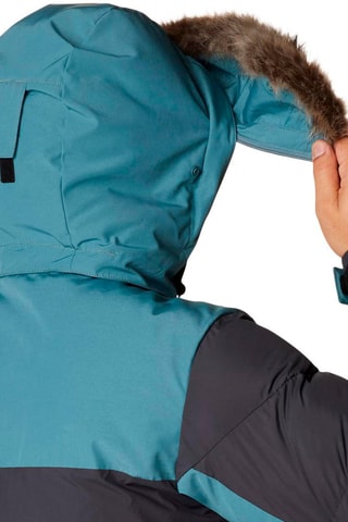 Parka à capuche Marquam Peak Fusion - Bleu et noir