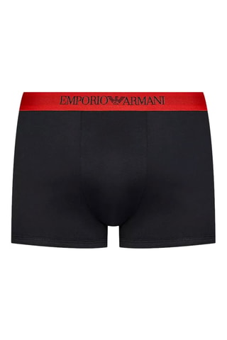 3 boxers - Noir et rouge