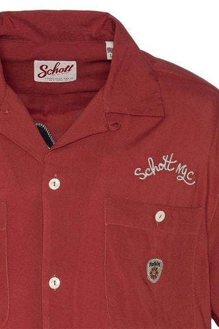 Chemise regular Bowling - Rouge