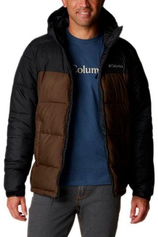 Doudoune à capuche Pike Lake - Noir et marron