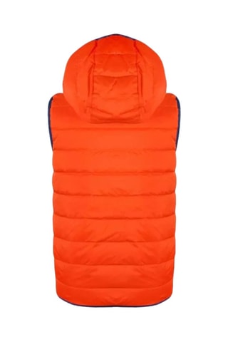 Doudoune réversible sans manches - Bleu et orange