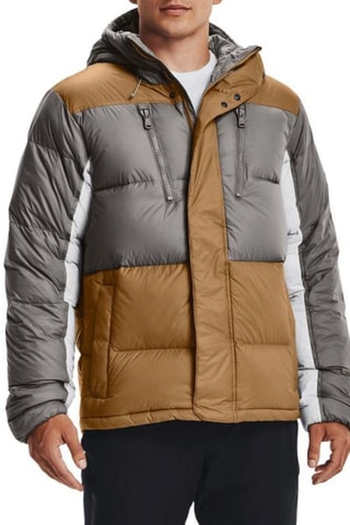 Doudoune à capuche CGI Dow Blocked - Gris et marron