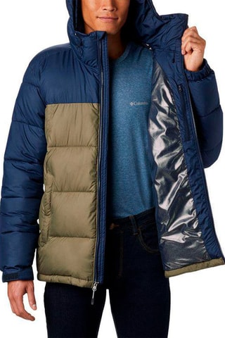 Doudoune à capuche Pike Lake - Bleu marine et kaki