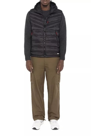 Doudoune à manches courtes - Noir