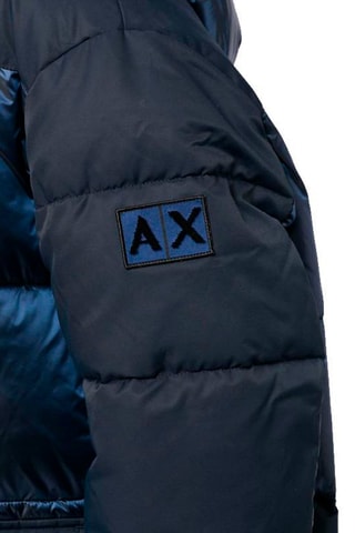 Doudoune à capuche - Bleu marine