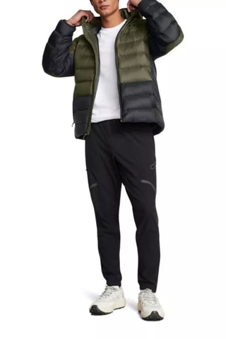 Doudoune à capuche - Noir et kaki