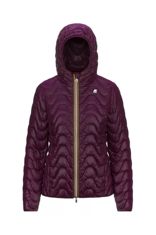 Doudoune à capuche Lily - Violet