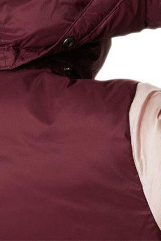 Doudoune à capuche Bulo Point Down - Rose et bordeaux