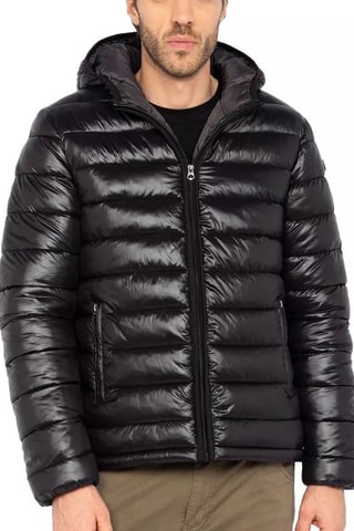 Doudoune à capuche Drago - Noir