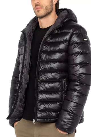 Doudoune à capuche Drago - Noir