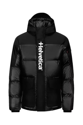 Doudoune à capuche Queyras - Noir