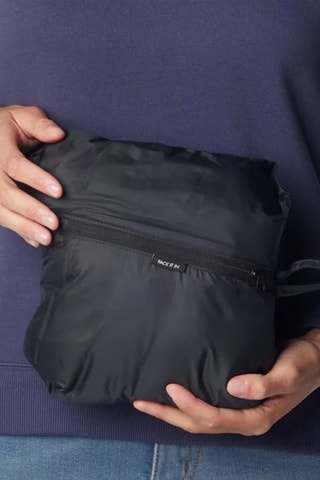 Doudoune pliable sans manches - Noir