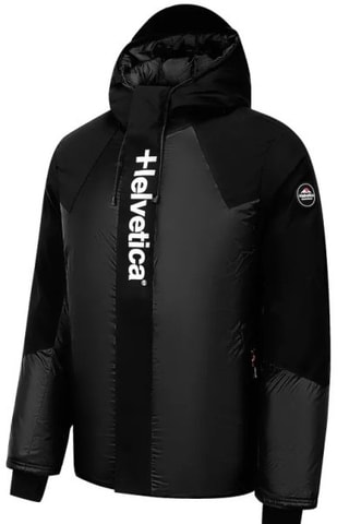 Doudoune à capuche Power - Noir