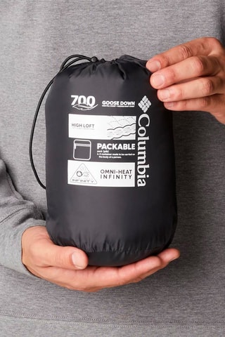 Doudoune sans manches Bulo Point II - Noir et bleu métal