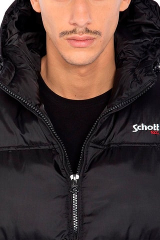 Doudoune longue à capuche 2190Max - Noir