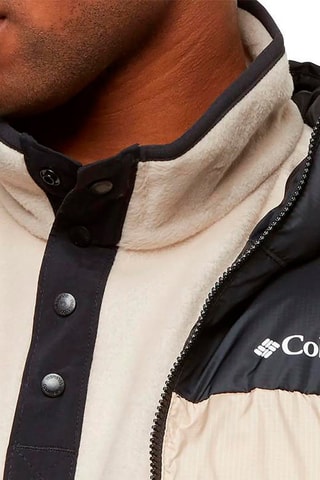 Doudoune à capuche Puffect - Sable et noir