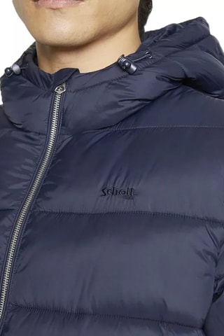 Doudoune à capuche - Bleu marine