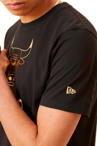 T-shirt Chicago Bulls - Noir et doré