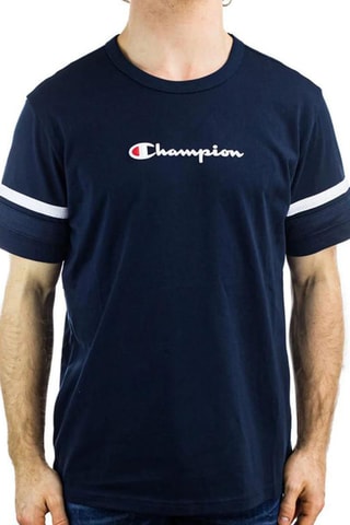 T-shirt - Bleu marine et blanc