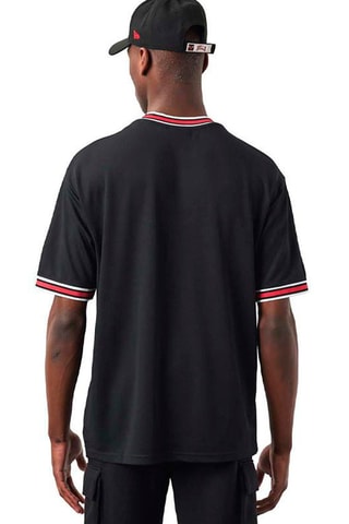 T-shirt Logo Chicago Bulls - Noir