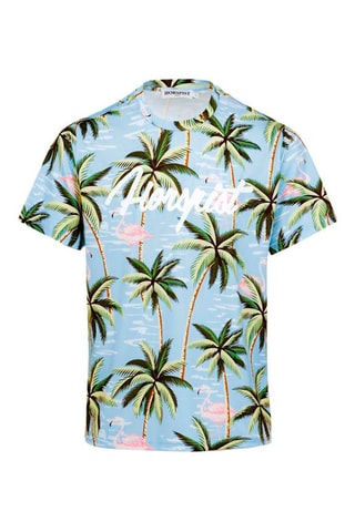 T-shirt Litchi - Ciel et vert