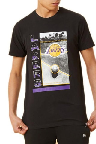 T-shirt Los Angles Lakers - Noir