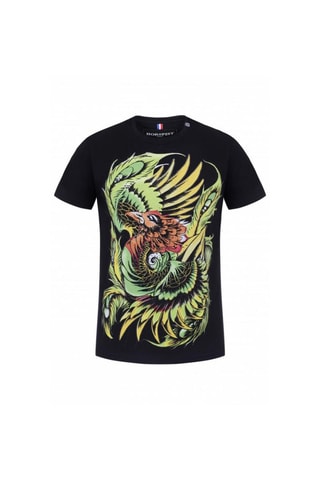 T-shirt Fenix - Noir et vert