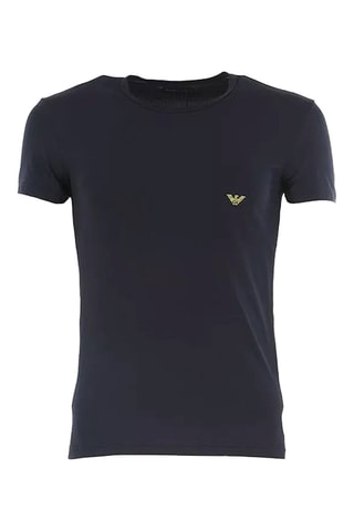 T-shirt slim - Bleu marine