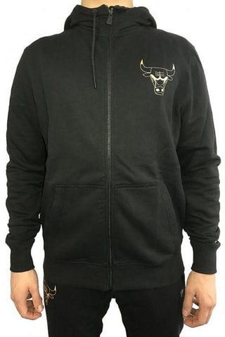 Sweat à capuche Chicago Bulls  Noir et doré
