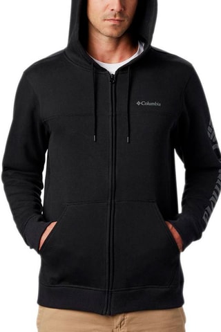 Sweat à capuche Fleece - Noir