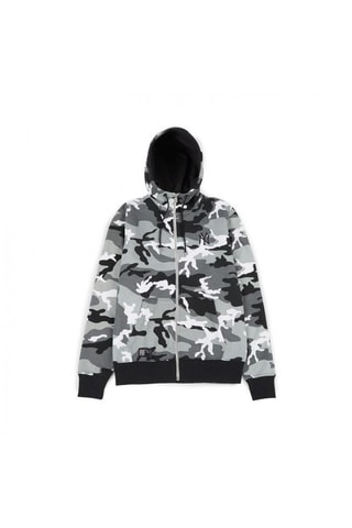 Sweat à capuche Team App Oakland Raiders - Gris