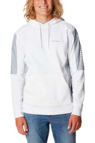 Sweat à capuche Minam River Blanc et gris